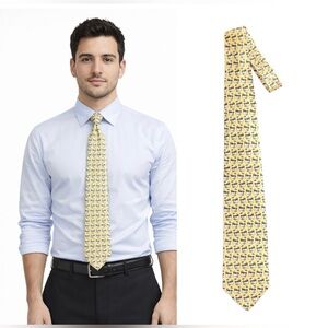 Beaufort Yellow Patterned Tie
🔥% bundle of 3, 5, 10, 15 or 20 ties